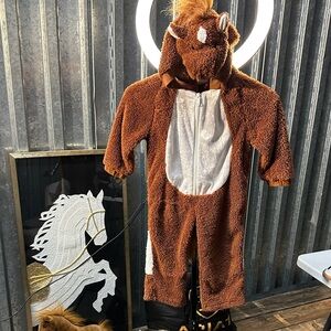 Brown Horse Kids Costume